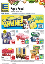 EDEKA Prospekt für Seßlach mit 38 Seiten EDEKA Prospekt für Seßlach: "Wir lieben Lebensmittel!", 38 Seiten, 27.07.2026 - 01.08.2026