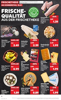 Lachs im Kaufland Prospekt "Aktuelle Angebote" mit 48 Seiten (Erfurt)