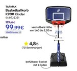 Basketballkorb K900 Kinder Angebote von Tarmak bei Decathlon Kaiserslautern für 99,99 €