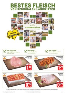 Schweinefleisch im EDEKA Prospekt "Wir lieben Lebensmittel!" mit 40 Seiten (Fürth)