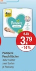 Feuchttücher von Pampers im aktuellen V-Markt Prospekt für 3,79 €