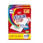 Lingettes anti-décoloration - DECOLOR STOP en promo chez Carrefour Market Lingettes anti-décoloration - DECOLOR STOP dans le catalogue Carrefour Market
