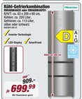 Kühl-Gefrierkombination im POCO Prospekt Kühl-Gefrierkombination von Hisense im aktuellen POCO Prospekt für 699,99 €