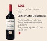 Monoprix Brest Brest - Promo Castillon côtes-de-bordeaux 2020 Promo Castillon côtes-de-bordeaux 2020 à 8,90 € dans le catalogue Monoprix Brest à Brest