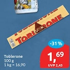 Toblerone von Toblerone für 1,69 € bei budni im Angebot Toblerone von Toblerone im aktuellen budni Prospekt