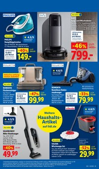 Staubsauger im aktuellen Lidl Prospekt (Düsseldorf) Staubsauger im Lidl Prospekt "LIDL LOHNT SICH" mit 77 Seiten (Düsseldorf)