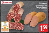 EDEKA Mönchengladbach - Leberwurst Angebot im Prospekt Leberwurst bei EDEKA im Mönchengladbach Prospekt für 1,59 €