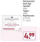 Anti-Age Spezial- oder Tages- oder Nachtcreme von Hormocenta im aktuellen Rossmann Prospekt für 4,99 €