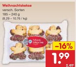 Weihnachtskekse im Angebot bei Netto Marken-Discount in Weiden Weihnachtskekse Angebote bei Netto Marken-Discount Weiden für 1,99 €