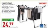 Standtrockner Pegasus 150 Solid Slim Black Angebote von Leifheit bei Marktkauf Hattingen für 24,99 €
