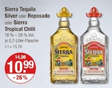 Tequila Silver im Angebot bei V-Markt in Kempten Tequila Silver Angebote von Sierra bei V-Markt Kempten für 10,99 €