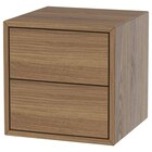 Schrank mit 2 Schubladen braun Nussbaumnachbildung im Angebot bei IKEA in Wolfenbüttel Schrank mit 2 Schubladen braun Nussbaumnachbildung Angebote von EKET bei IKEA Wolfenbüttel für 40,00 €