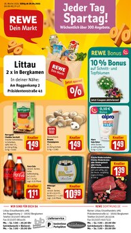 REWE Prospekt Dein Markt mit 32 Seiten