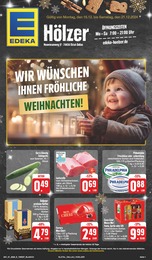 EDEKA Prospekt für Mosbach mit 28 Seiten EDEKA Prospekt "Wir lieben Lebensmittel!" für Mosbach, 28 Seiten, 16.12.2024 - 21.12.2024
