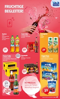 Cola im Huster Prospekt "Aktuelle Angebote" mit 9 Seiten (Gera)