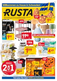 Rusta Prospekt für Dessau-Roßlau: "Willkommen zu Hause in Schweden!", 16 Seiten, 27.09.2025 - 03.10.2025