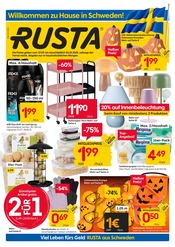 Aktueller Rusta Möbel & Einrichtung Prospekt in Wettin und Umgebung, "Willkommen zu Hause in Schweden!" mit 16 Seiten, 27.09.2025 - 03.10.2025