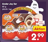 kinder Joy 3er für 2,99 € bei Netto Marken-Discount im Angebot kinder Joy 3er im aktuellen Netto Marken-Discount Prospekt