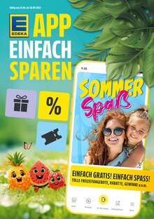 EDEKA Prospekt APP EINFACH SPAREN mit 24 Seiten