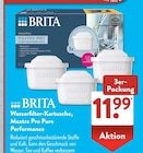 Wasserfilter-Kartusche, Maxtra Pro Pure Performance im Angebot bei ALDI SÜD in Darmstadt Wasserfilter-Kartusche, Maxtra Pro Pure Performance Angebote von Brita bei ALDI SÜD Darmstadt für 11,99 €
