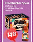 Spezi im Angebot bei Getränke Hoffmann in Bayreuth Spezi Angebote von Krombacher bei Getränke Hoffmann Bayreuth für 14,99 €