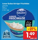 körniger Frischkäse im Angebot bei Netto Marken-Discount in Gera körniger Frischkäse Angebote von Quäse bei Netto Marken-Discount Gera für 1,49 €