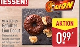 Gefüllter Lion Donut im ALDI Nord Prospekt Gefüllter Lion Donut von Lion im aktuellen ALDI Nord Prospekt für 0,99 €
