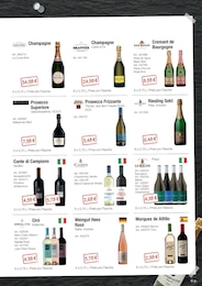 Sekt im Hamberger Prospekt Sekt im Hamberger Prospekt "LA DOLCE VITA" auf Seite 49