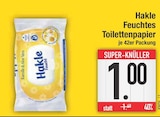 Feuchtes Toilettenpapier im EDEKA Prospekt Feuchtes Toilettenpapier von Hakle im aktuellen EDEKA Prospekt für 1,00 €