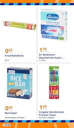 Action Waschpulver im Prospekt 