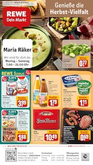 REWE Prospekt der Woche "Dein Markt" Seite 1, 20.10.2025 bis 25.10.2025 für Hamm Aktueller REWE Prospekt "Dein Markt" Seite 1 von 33 Seiten für Hamm