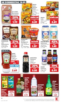 Dips Angebot im Kaufland Prospekt, gültig von 07.09.2026 bis 09.09.2026 Dips Angebot im aktuellen Kaufland Prospekt auf Seite 45