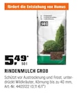 OBI Unna - Rindenmulch Grob Angebot im Prospekt Rindenmulch Grob bei OBI im Unna Prospekt für 5,49 €