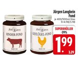 Rinder-Fond von Jürgen Langbein im aktuellen EDEKA Prospekt für 1,99 €