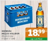 Getränke A-Z - Helles Vollbier Angebot im Prospekt Helles Vollbier bei Getränke A-Z im Prospekt "" für 18,99 €