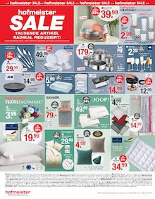 Kopfkissen im hofmeister Prospekt "SPAR & ERLEBNISWOCHEN" mit 12 Seiten (Stuttgart)