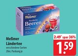 Meßmer Ländertee Angebote bei famila Nordost Falkensee für 1,59 €