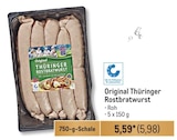 Original Thüringer Rostbratwurst im aktuellen Metro Prospekt für 5,98 €