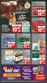 Krombacher im EDEKA Prospekt "Top Angebote" mit 24 Seiten (Norderstedt)