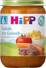 Menü Spätzle mit Gulasch ab dem 6. Monat von Hipp im aktuellen dm-drogerie markt Prospekt für 1,65 €