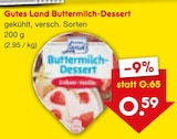 Buttermilch-Dessert von Gutes Land im aktuellen Netto Marken-Discount Prospekt für 0,59 €