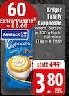 Cappuccino im Angebot bei EDEKA in Hückelhoven Cappuccino Angebote von Krüger Family bei EDEKA Hückelhoven für 3,80 €