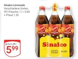 Limonade Angebote von Sinalco bei GLOBUS Ludwigshafen für 5,99 €