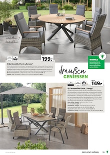 Sonnenschirm im Hagebaumarkt Prospekt "GARTENMÖBEL & CAMPING" mit 48 Seiten (Mainz)