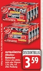 Alkaline-Batterien von GUT & GÜNSTIG im aktuellen EDEKA Prospekt