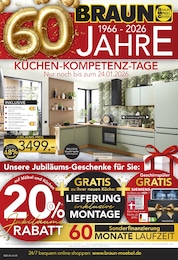Küche Angebot im aktuellen BRAUN Möbel-Center Prospekt auf Seite 1