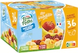 Compotes gourdes les inédits sans sucres ajoutés pomme, mirabelle, banane, cerise - POM'POTES dans le catalogue Intermarché