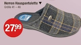 Aktuelles Herren Hausspantolette Angebot bei V-Markt in Augsburg ab 27,99 €