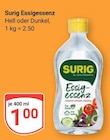 Essigessenz im Angebot bei GLOBUS in Braunschweig Essigessenz Angebote von Surig bei GLOBUS Braunschweig für 1,00 €