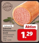 Aktuelle Hackfleisch Angebote bei nah&frisch in Münster Aktuelles Gekochte Schweinemettwurst Angebot bei nah&frisch in Münster ab 1,29 €